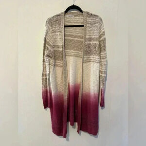 Maurice’s Rose Cardigan Long Sweater X1